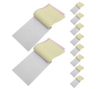 POPETPOP 10 Blocs de Notas Portátiles de Papel Kraft sin Carbón Tamaño A5, Cuaderno Ligero para Oficina y Viajes de Negocios Hojas en Blanco para Escribir