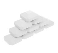 POPETPOP 10 Briquetas de Cordierita para Parrilla de Gas, Autolimpiables Distribución Uniforme del Calor, Repuestos para Barbacoa y Chimenea, Tamaño 2 X 2 Pulgadas