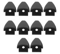 POPETPOP 10 Clips de Garra para Bombo y Caja Gancho Triangular Metálico Antideslizante Accesorios para Batería 10 Piezas Aplicables para Montaje Rápido y Ajuste de Parches en Percusión