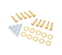 POPETPOP 10 Juegos Tornillos de Ajuste para Cortapelos Repuestos para Varilla de Tensión Compatible con Wahl Incluye Tuercas y Arandelas para Profesional y Doméstico