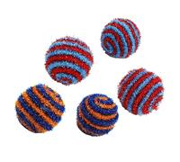 POPETPOP 10 Juguetes De Pelota Teaser Pet De 5 Cm Cuerda Elástica para Gatos y Perros Suministros De Juego
