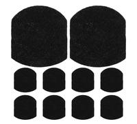 POPETPOP 10 láminas absorbentes de olores de carbón activado - Recambios de filtro de carbón de 5 mm para cubo de pañales, desodorizante para guardería y dormitorio, compatible con Ubbi