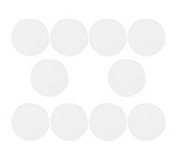 POPETPOP 10 Lentes Convexas Dobles Transparentes de Acrílico para Enseñanza de Física Efecto de Aumento, Redondas y Reemplazables para Experimentos Científicos en Laboratorio