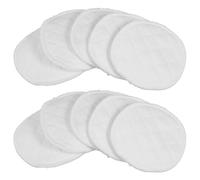 POPETPOP 10 piezas Almohadillas Lactancia Reutilizables Algodón Suaves Absorbentes para Embarazadas y Madres Discos Pezones Lavables y Cómodos para Maternidad