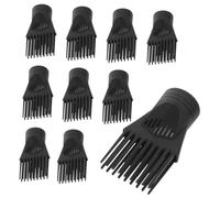 POPETPOP 10 piezas Boquilla para Secador de Pelo Accesorio Reutilizable Forma de Peine Concentrador de Aire Resistente al para Doméstico y Profesional