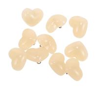 POPETPOP 10 piezas Botones Decorativos para Ropa Amarillo Botones para Manualidades DIY Aptos para Chaquetas Camisas Suéteres y Resistentes y Duraderos para Costura y Patchwork