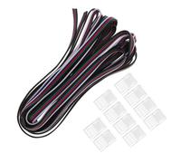 POPETPOP 10 Piezas Conector de Tira de Luz LED de 5 Pines Adaptador de Tira de Luz Rgbw Abs 10mm Conexión sin Soldadura Conexión Estable