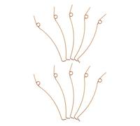 POPETPOP 10 Piezas de Resortes Metálicos Largos para Piano Vertical, Resortes de Acción para Teclado, Repuesto de Muelles de Compresión para Reparación y Mantenimiento, Accesorios