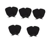 POPETPOP 10 Piezas guantes de baño toallas toalla de limpieza esponjas guantes exfoliantes para el cuerpo guantes de limpieza masaje toalla de baño arena gruesa Depurador viajar