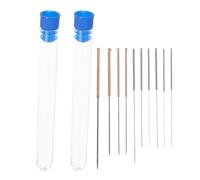 POPETPOP 10 Piezas Kit de Limpieza de Boquillas para Impresora 3d Agujas de Acero Inoxidable, Alta e Limpieza y Compatibilidad Amplia, Diámetro Múltiple para Mantenimiento