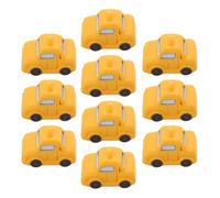 POPETPOP 10 Piezas Taxi Paisajístico Miniatura Minifiguras De Taxi para Micropaisajes DIY Adornos Creativos De Vehículos Diminutos Decoración De Escritorio Hogar Oficina Accesorios para Esc