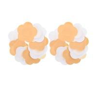 POPETPOP 100 Parches de Acupuntura Transpirables de Tela No Tejida Diseño de Flor de Ciruelo, Cómodos Masaje en Puntos Acupuntura en Oficina y Hogar