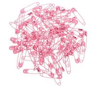 POPETPOP 100 Piezas de Alfileres de Seguridad Rosa de Hierro Multipropósito para Costura y Manualidades, Suministros de Bricolaje y Accesorios Decorativos