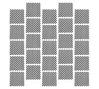 POPETPOP 100 Piezas Papel Antigrasa para Hamburguesas, Papel para Envolver Alimentos, Blanco y Negro, Pulpa de Madera, 100 Hojas, para Sándwiches y Pan, Bodas y Picnics