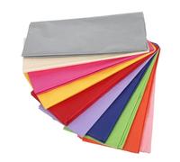 POPETPOP 100 Piezas Papel Tissue Coloreado para Flores y Origami Hojas Transparentes para Envolver Manualidades y Proyectos DIY para Adultos Colores Surtidos