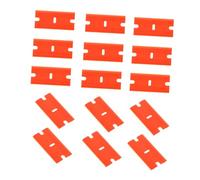 POPETPOP 100 piezas Rascador de Plástico con Cuchillas de Seguridad para Remoción de Adhesivos Etiquetas y Películas para Diario Ventanas y Superficies Planas