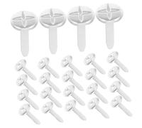 POPETPOP 100 Piezas Sujetapapeles de Dos Patas para Manualidades Clips Redondos Planos para Proyectos de Papel Fijadores Versátiles para Álbumes de Recortes y Bricolaje Infantil