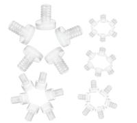 POPETPOP 100 Piezas Topes Transparentes para Muebles de Goma Flexible Antideslizante Parachoques para Puertas para Protección y Amortiguación Gabinetes y Mesas de Vidrio