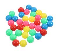 POPETPOP 100 piezas Unidades Bolas Huecas Plástico Colores para Matemáticas Probabilidad Educativos Primaria