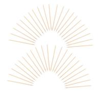 POPETPOP 100 piezas Unidades Palos de Madera para Manicura y Pedicura Empujador de Cutículas Duradero Herramientas Multifunción para Cuidado de Uñas y Arte Nail Design