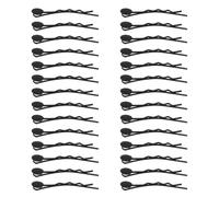 POPETPOP 100 Pinzas Cabello Negras de Aleación Antideslizantes para Mujeres, Accesorios Versátiles para Peinar en Ocasiones Diarias y Mañanas Ocupadas