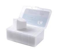 POPETPOP 1000 piezas Unidades Discos Desmaquillantes Faciales Finos de Tela No Tejida Almohadillas Cosméticas Ligeras y Desechables para Mujeres Caja Práctica para Cuidado y Limpieza Piel