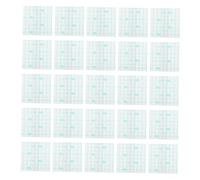POPETPOP 100piezas Paleta De Maquillaje De Mano De Bandeja Para Mezclar Maquillaje Película De Paleta Desechable De Papel Para Mezclar Base Líquida y Esmaltes De Uñas