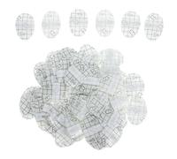 POPETPOP 100piezas Protectores Auditivos Impermeables Para Parches Oídos De Protección Auditiva Para Ducha y Natación Desechables Transparentes Protector Lavado Del Cabello