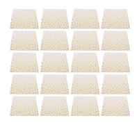 POPETPOP 100piezas Servilletas de Boda de Papel Lunares Dorados Servilletas Desechables Decorativas para Cócteles Bebidas Bodas Aniversarios y Eventos