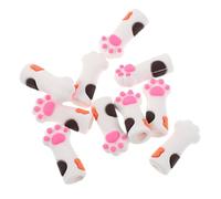 POPETPOP 10piezas Fundas Protectoras de Silicona para Tijeras de Cutícula y Pinzas Forma de Pata de Gato para Manicura Casa
