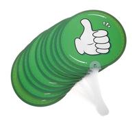 POPETPOP 10piezas Paddles Interactivos De Votación para Aula Carteles De Respuesta Doble Cara Verdadero Falso Herramientas De Retroalimentación Estudiantil Suministros Escolares