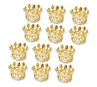 POPETPOP 12 Piezas Anillos de Servilleta con Perlas y de Imitación Soporte Metálico Ligero para Bodas Decoración Elegante para Mesa Navidad y