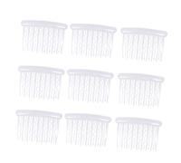 POPETPOP 12 piezas Peines Laterales Plásticos Vintage Accesorios Clásicos para Cabello de Mujer Diseño de Dientes Peines Insertables para Diario