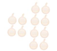POPETPOP 12 Piezas Toalla de algodón desmaquillante herramientas para el cuidado de la piel esponja vegetal natural esponja de maquillaje redonda esponja limpiadora