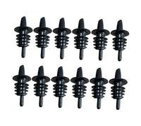 POPETPOP 12 piezas Vertedor de Vino de PVC Tapones Prácticos para Botellas de Vino Reutilizables y Perfectos para Mantener