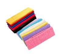 POPETPOP 12piezas Cintas Pelo De Colores Diadema Deportiva Pañuelo Absorben El Sudor Cinta Elástica Para Yoga Correr Accesorios Deportivos Cabello Colores Surtidos