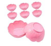 POPETPOP 12piezas Cuenco para Mascarillas de Belleza y Cuidado Piel Cuencos para Mezclar Lodo Facial Color Rosa para Mujeres Mascarillas Faciales DIY el Spa