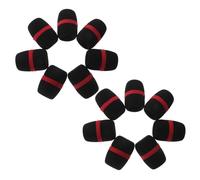 POPETPOP 12piezas Funda De Esponja Para Micrófono Fundas Resistentes Al Viento Salpicaduras Protector De Micrófono Para Grabaciones y Transmisiones Ktv