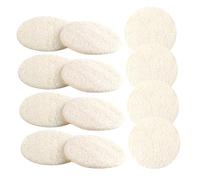 POPETPOP 12piezas Toalla Desmaquillante de Lufa Exfoliantes Faciales Discos Limpiadores Faciales para Eliminar la Grasa Hacer una Limpieza Profunda Reutilizables para Mujeres y Hombres Baño