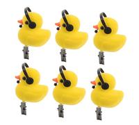 POPETPOP 15 Piezas Clips de Pelo con Patito Amarillo Horquillas Laterales de Dibujos Animados para Mujeres y Niñas Accesorios Adorables para Fiestas Viajes y Reuniones Familiares