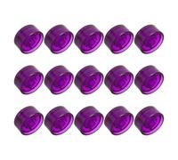 POPETPOP 15piezas Tapas de Plástico para Pedales de Efectos de Guitarra Protectores de Perillas para Guitarra Eléctrica Accesorios para Pedalier