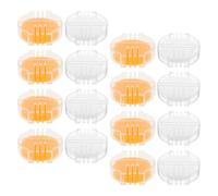 POPETPOP 16 Juegos Acondicionador de Hilo Cera de Abejas para Coser a Mano y Acolchado, Reforzador de Hilo Suave en Caja de Plástico Portátil para Punto de Cruz