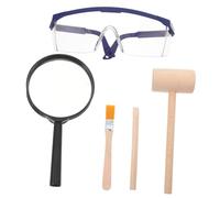 POPETPOP 1juego De Excavación para De Madera y para Fósiles De Dinosaurios Kit De De Aprendizaje Stem De