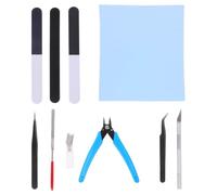 POPETPOP 1juego Kit de Herramientas Básicas para Modelismo Herramientas Resistentes y Fáciles de Usar para Montaje Reparación y Mantenimiento de Maquetas de Coches Aviones y Juguetes