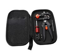 POPETPOP 1juego Kit Profesional de Tijeras de Injertar y Poda para Jardín Herramienta de Injerto Duradera con Funda Película Verde de Set Completo para Injertos y Corte Frutales
