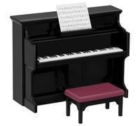 POPETPOP 1Juego Mini Piano Corativos Casa de Muñecas Accesorios de Escena Juguete Infantil y Adorno Miniatura Mover