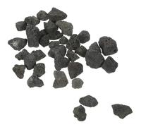 POPETPOP 1paquete Piedra Volcánica Negra Natural para Decoración de Peceras y Macetas Aroma Expansión Incienso Paquete