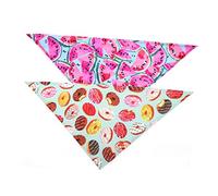 POPETPOP 1pieza Collar Triangular para Perro Diseño De Sandía Pañuelo Saliva Impreso y Confortable para Uso Diario s Color Rosa
