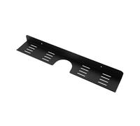POPETPOP 1pieza Estante De Almacenamiento Montado La Pared para Baño Organizador De Accesorios De Lavabo Soporte De Grifo Sin Taladro Negro