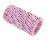 POPETPOP 1rollo Cuerda Artesanal de Papel con Alambre Cuerda Trenzada para Manualidades DIY Resistente al Desgaste de Color Púrpura para Decoración y Cesta Tejida